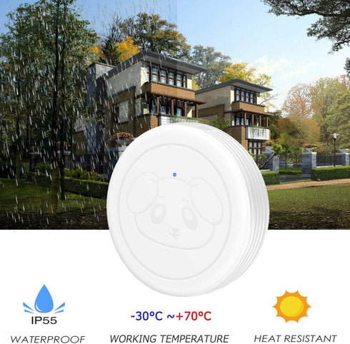 EverNary Dog Door Bell for Potty Training, Dog Bells to Go Outside, 2 Receiver 2 Transmitters for Training