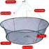 MOUNTTU Crab Net,Fish Trap Crab nets for Crabbing Portable Folding Fishing Fish Net with Thickened Rope for Minnows