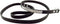 Bling Rhinestone Dog Leash, 4 ft Long & 5/8" Wide for Medium Small Dogs/Cats Training, Walking and Running, Black