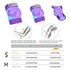 Kids Protective Gear Set, Knee Pads, Elbow Pads, Wrist Guards for 3-15 Years Child, Roller Skates, Cycling