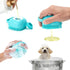 6Pcs Dog Bath Brush, Soft Silicone Pet Shampoo Massage Dispenser Grooming Shower Brush, Pet Finger Toothbrush, Nail Clippers and Nail File for Dogs and Cats Shower Grooming