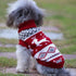 Vehomy Dog Christmas Sweaters Pet Winter Knitwear, Classic Warm Coats Reindeer Snowflake Argyle Sweater for Kitty Puppy