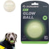 SKIPDAWG Interactive Squeaky Light Up Dog Ball | Glow in Dark, Floating Toy, Durable TPR, 2.5 Inches