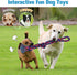UPSKY Nearly Indestructible Dog Rope Toys, Chew Toys for Medium to Large Breeds, Tug Toy