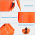 ProCase 35L Waterproof Swim Buoy Dry Bag with Shoulder and Waist Strap for Open Water Activities - Orange