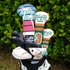 mytag Tropical Golf Headcovers - Coconut Tree Covers for Woods and Driver