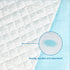 Best Pet Supplies, XL (36" x 28") Disposable Puppy Pads - 100 Pack, Ultra Absorbent, Leak Resistant, Baby Blue