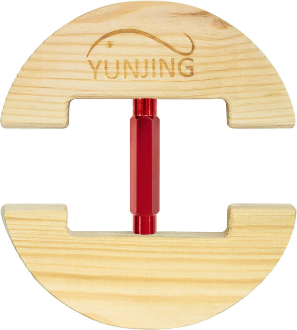 YUNJING Hat Stretcher, Wooden Adjustable Buckle, One Size Fits All from 6-1/2 to 9-1/2