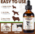 QwsYaay Immune, 60ml Turkey Tail Mushroom for Dogs, Mushroom Blend, Turmeric & Probiotic for Digestive & Joint Support