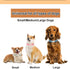 Cotton Hemp Dog Collar with Leash, Soft Adjustable Heavy Duty for Small Medium Large Dogs