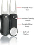 Golf Essentials Kit, Includes Towel, Cleaning Brush, TRI-LINE Ball Alignment Kit, Divot Repair Tool, Ball & Tee Holder