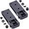 HolsterSmith Molle Compatible Locking Belt Clips with Mounting Hardware for Knife Sheath, Gun Holster, Gear
