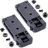 HolsterSmith Molle Compatible Locking Belt Clips with Mounting Hardware for Knife Sheath, Gun Holster, Gear