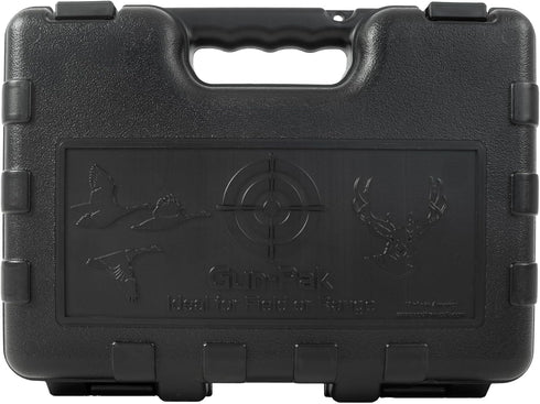 13-inch 13.5 10 3.5 PAK Gun Hard Gun Case for Pistols Weather-Resistant HDPE Shell Lockable Tabs Protective Foam x x