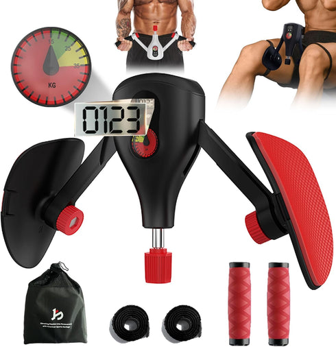 Bula Bola 0-77 lbs Thigh Trainer Pro Adjustable Resistance, Inner Thigh & Pelvic Floor Kegel Exerciser with Arm Workout