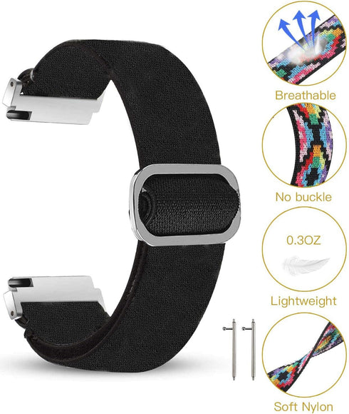 Lamshaw Compatible Replacement Band for Polar Ignite 3, Adjustable Nylon Strap Accessories for Polar Ignite 2
