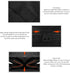 600D Portable Toilet Storage Bag Heavy Duty Oxford Fabric Camping Toilet Protector Cover Portable Potty Carry Bag