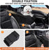 TKYZ Center Console Dog Car Seat,Pet Puppy Car Seat,Middle Console Dog Armrest Booster Seat for Small Dogs(Leather