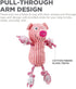 Outward Hound Ranch Roperz Pig Plush Squeaky Dog Toy