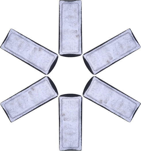 Fish Tank Filter Cartridge - 6Pcs Aquarium Filter Cotton Replacement, Wall Mounted Accessory Cartridge