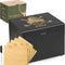 Golf Scorecard Collection Box with 5 Wooden Dividers - Organizer for Scorecards, Photos, Keepsakes; Great Gifts for Dads