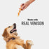 Good ‘n’ Fit Rolls, 6 Small Rolls Made with Real Venison, Long-Lasting Highly Digestible Rawhide Chews for Dogs