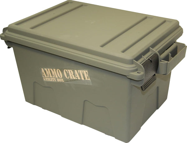 MTM ACR7-18 Large Utility Box Ammo Crate, Green
