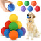 12 Pieces Colorful Rubber Dog Balls Tennis Balls for Fetch Training, 2.4 Inch Interactive Bounce and Floatable