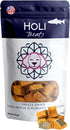 HOLI Freeze Dried Salmon Dog Treats, with Omega 3 and 6 Fish Oil, All Natural, Human Grade, Grain Free