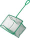 Pawfly Aquarium Fish Net, Square Net with Braided Metal Handle for Cleaning Fish Tanks and Ponds