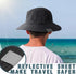 Surf Bucket Hat with UPF 50+ UV Protection, Waterproof Sun Hat with Adjustable Chin Strap for Water Sports