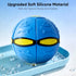 LzzzFZCF 3 6 PCS Magic Bouncing Doggy Disc Balls with LED Lights, Flying Saucer Ball Toy for Large Medium Small Dogs