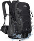 INOXTO Lightweight Hiking Backpack, 35L/40L Daypack with Waterproof Rain Cover for Travel Camping