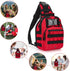 Backpack Pack First Aid Sling - EMS Equipment Emergency Medical Supplies Tactical Range Shoulder Molle Bag - Heavy Duty