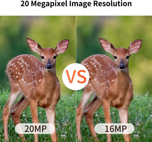 OUTDOOR EXPERT 20MP 1080P 940nm IP66 80ft Mini Trail Camera, Hunting Camera with No Glow Night Vision Motion Activated