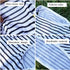 ANIAC Summer Dog Shirt for Medium Dog, Striped T-Shirt, White Basic Tank Top, Sleeveless Vest, Spring Pet Clothes