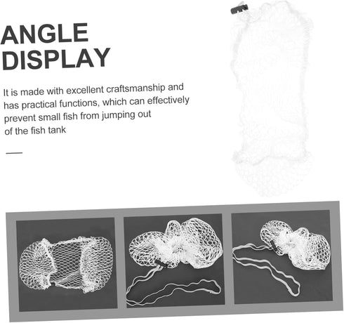 Turtle Tank Escape Net, Fish Separator Mesh for DIY Aquarium Tree Faces Decor