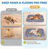 2 Pack 18"x 24" Fostanfly Reusable Puppy Pads, Washable Pee Pads for Dogs, Absorbent and Leakproof Wee Wee Mat