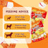 Jungle Calling Chicken Wrap Knotted Bones - 6.5" Pack of 4, Long Lasting Beefhide Treats for Large Dogs