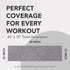 2 Pack 44x16.5 Microfiber Cooling Towels for Neck and Face - Mesh Quick Dry Gym Towels for Working Out with Waterproof