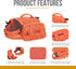OneTigris Dog Backpack for Medium & Large Dogs, Mammoth Tactical Nylon Pack with Side Pockets