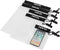 HEETA 5-Pack Clear Waterproof Dry Bag, Water Tight Cases Pouch for Mobile Phone, Camera, Maps, Boating Document Holder