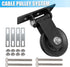 KORIKAHM Upgraded LAT Pulley System, Cable Machine for Home Gym Equipment, Strength Training Power Racks