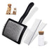 ORXOOZW 3PCS Slicker Brush for Dogs & Pet Comb,Professional Dog Grooming Brush (Goldendoodles,Poodles,Labradoodles)