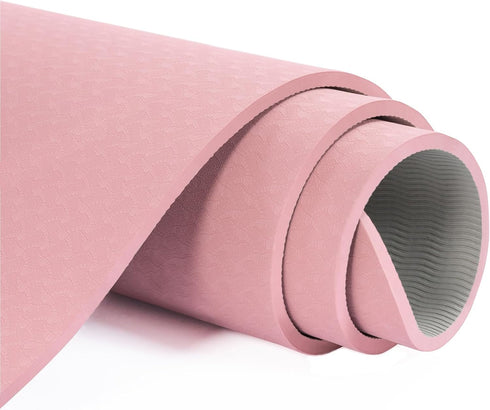 UMINEUX Extra Thick Yoga Mat 1/3'' Non Slip for Women - Eco Friendly TPE Fitness Exercise Mat