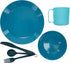 ustPackWare Dish Set with Mesh Bag, BPA Free Construction and Eating Utensils
