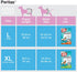 Peritas (12 Count, Disposable Dog Diapers | Female Dog Diapers |Puppy Diapers, Diapers for Dogs in Heat, or Dog