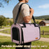 Backpack TWDEPART Cat Carrier - Multifunctional, Firm & Foldable with Roll-Up Shade, Breathable Design Includes