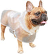 iChoue Dog Raincoats, Packable Lightweight Rain Jacket with Reflective Straps, Adjustable Poncho for Medium Dogs