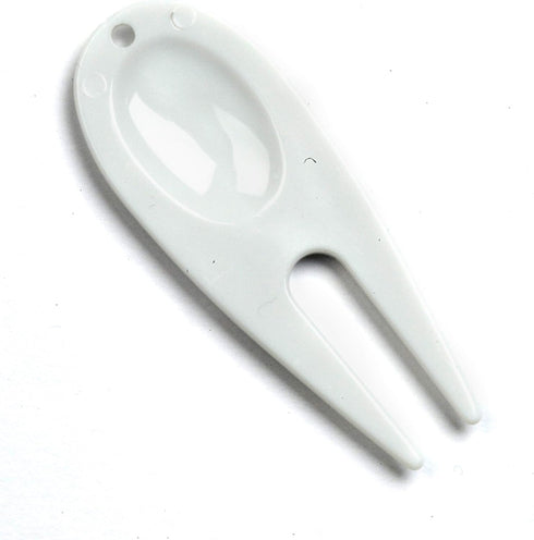 Plastic Divot Repair Tool, 100 Pack (White)